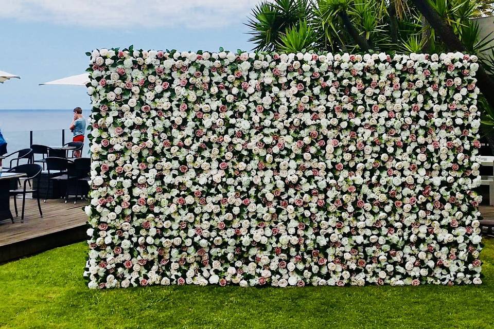 Madeira Flower Wall