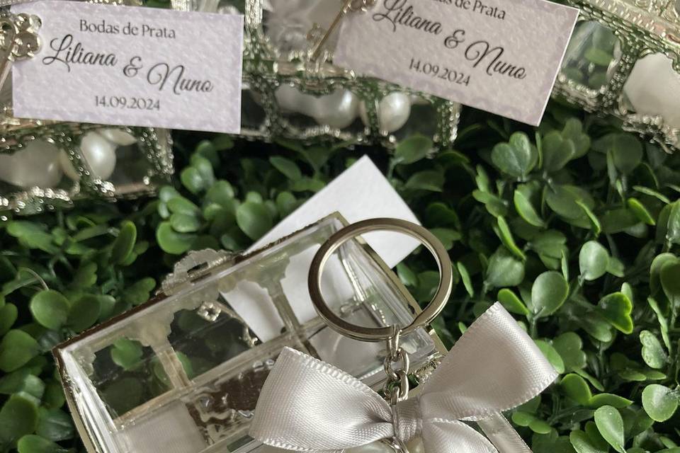 Lembrança de Bodas de Prata