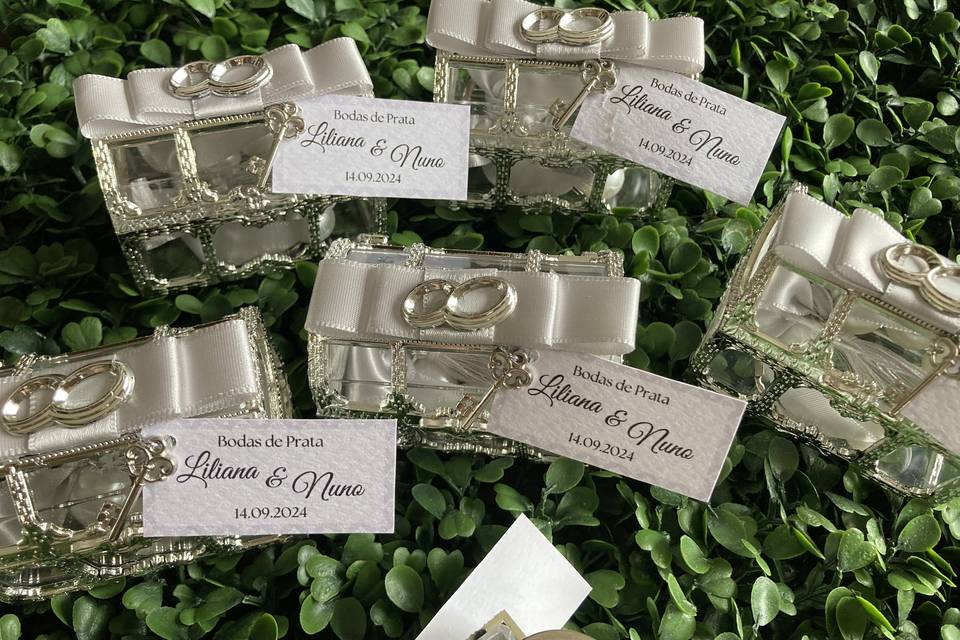 Lembrança de Bodas de Prata