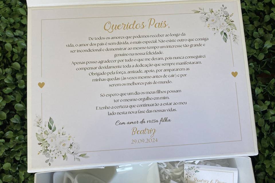 Caixa de Pais e Padrinhos