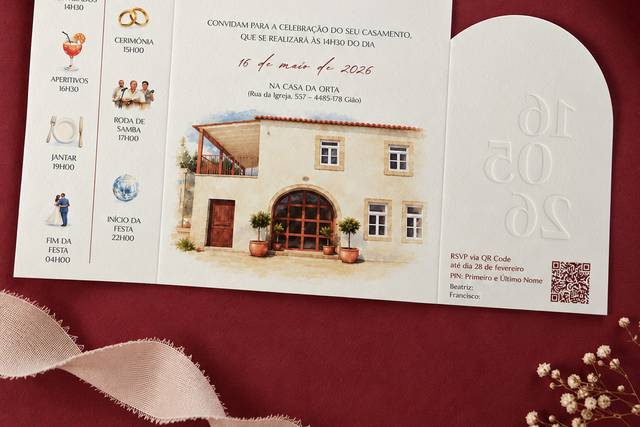 Wedding invitation