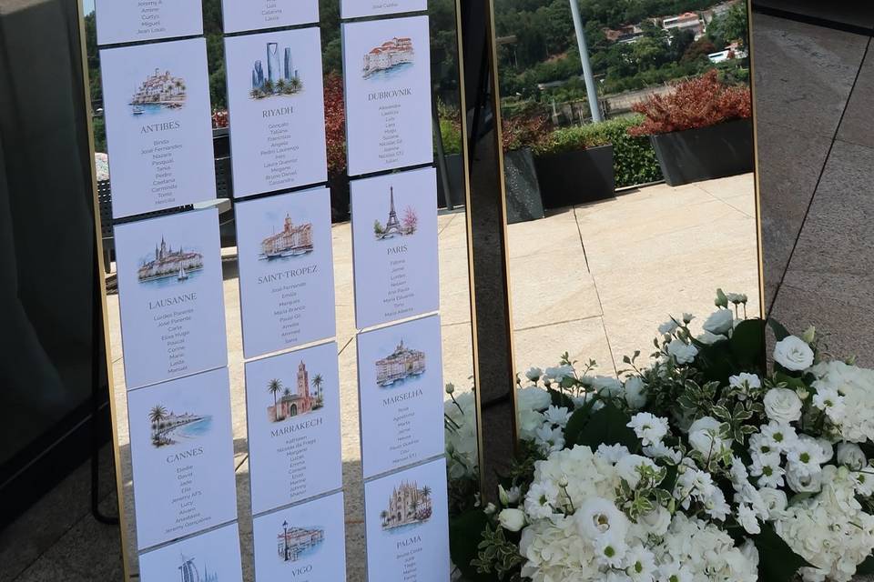 Personalized place cards & sti