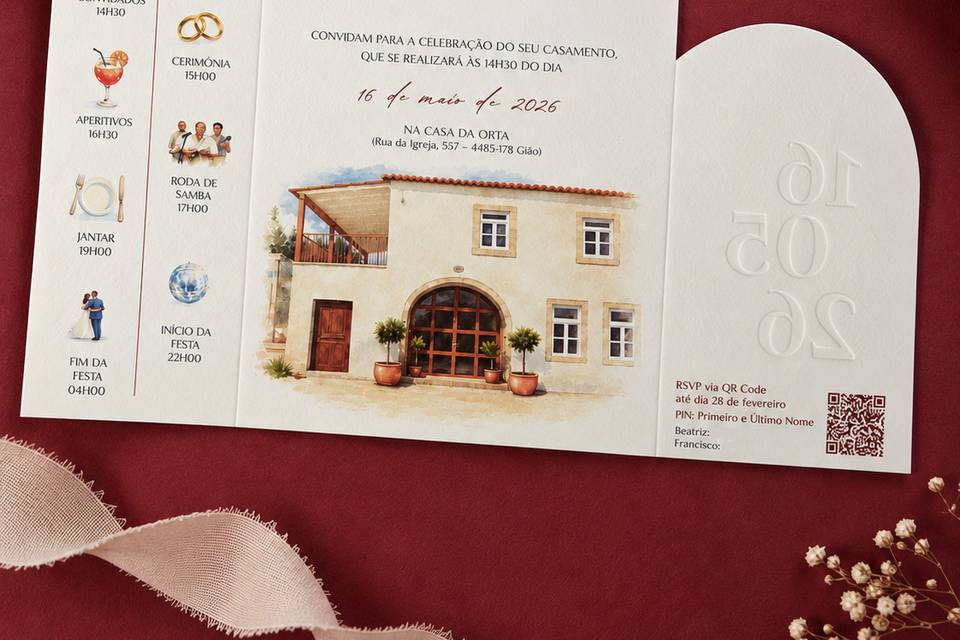 Wedding invitation