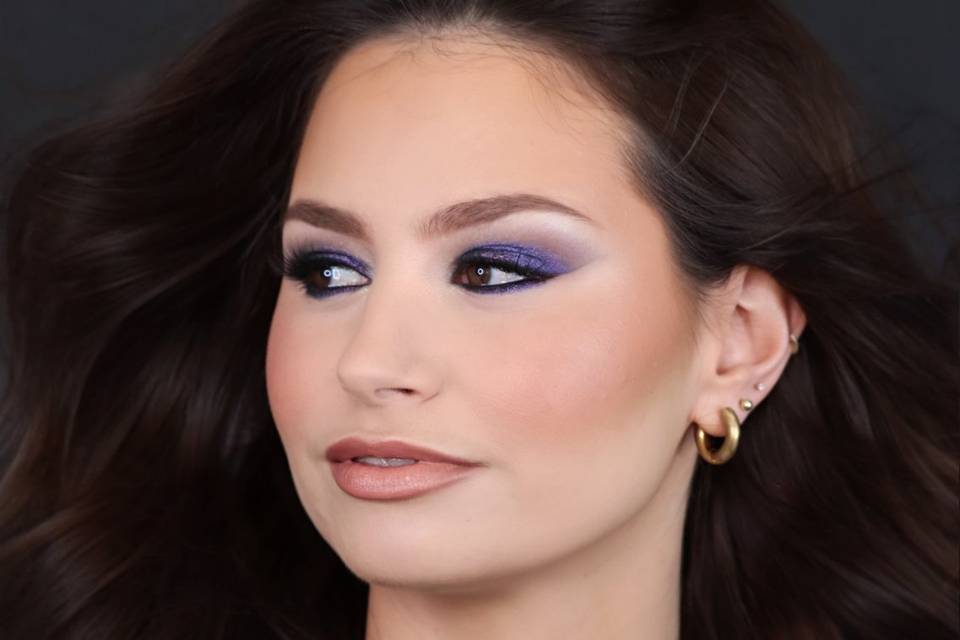 Smokey eye.