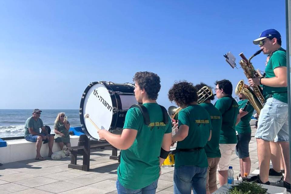Animação na praia