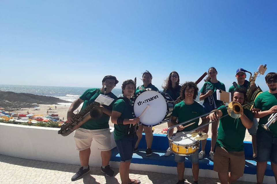 Animação na praia