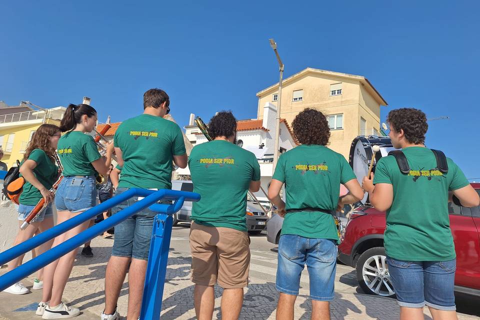 Animação na praia