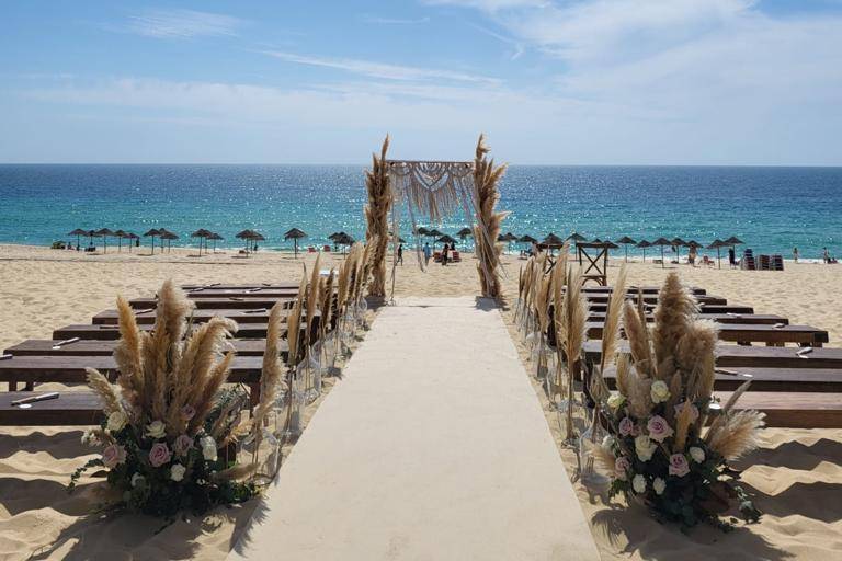 Pergola de casamento Macramor