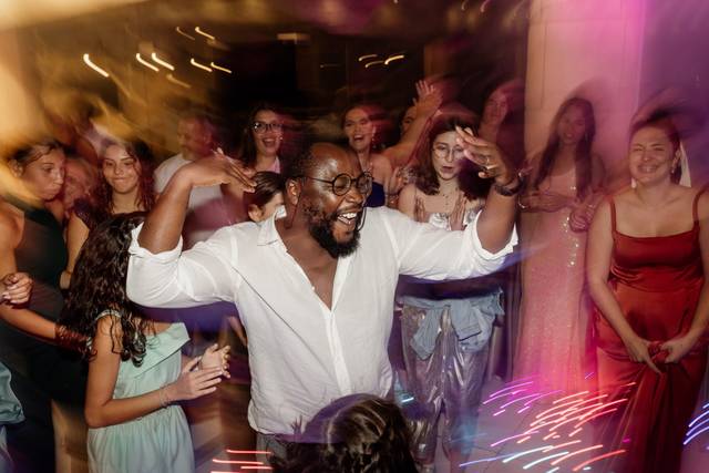 Festa e alegria na pista