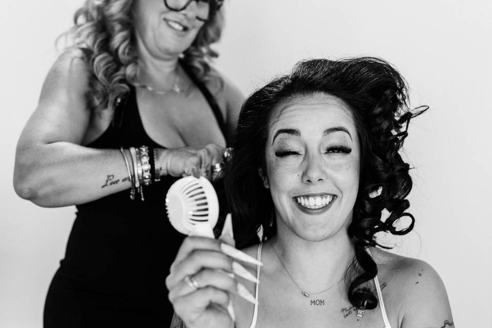 Preparação da noiva