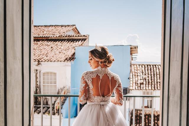 Make e penteado noiva Clássica