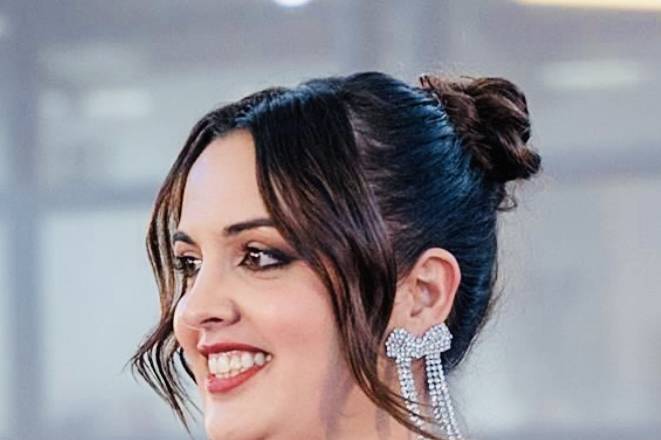 Penteado de noiva elegante