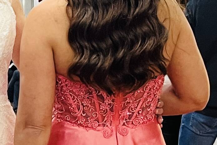 Penteado de noiva elegante