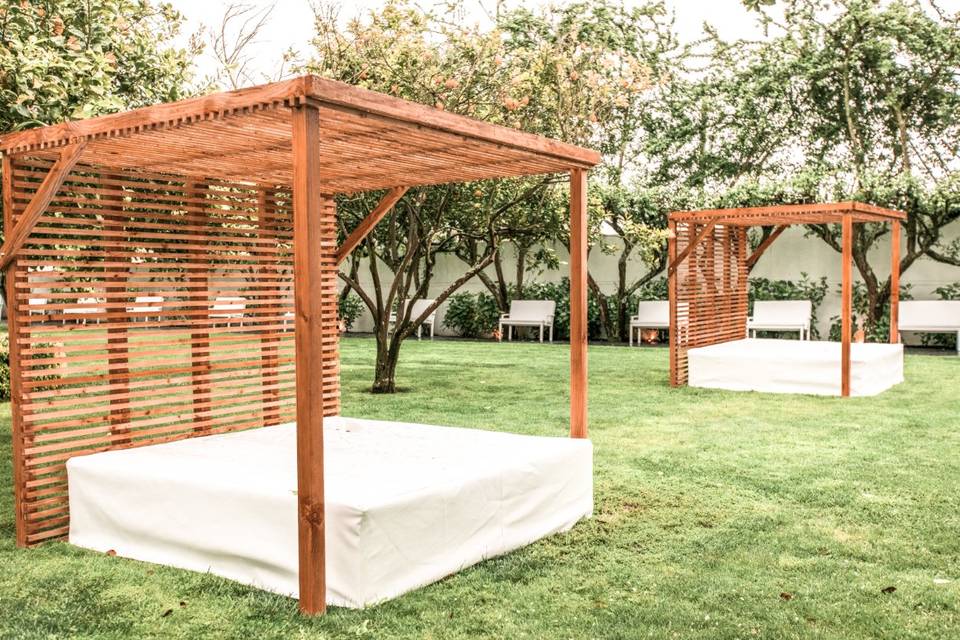 Exterior tendas