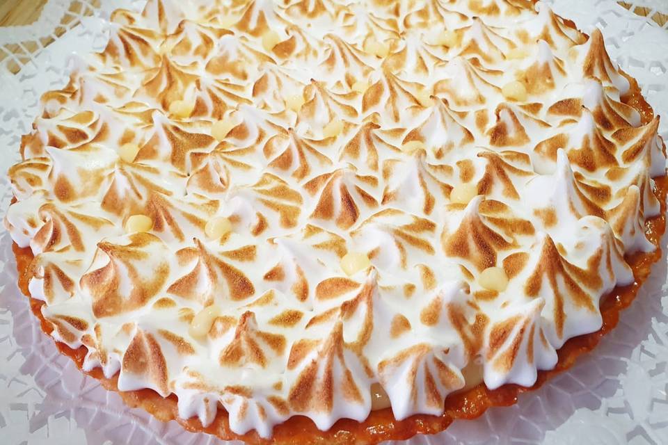 Tarte de limão com merengue