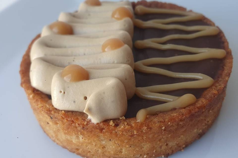 Chocolate, café & caramelo sal