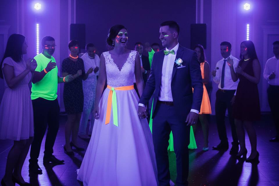 Experiência Neon UV: Diversão