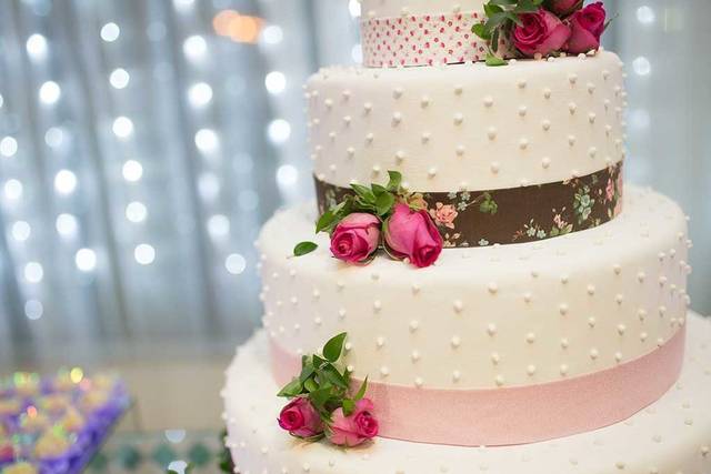 Bolo casamento 4 andares