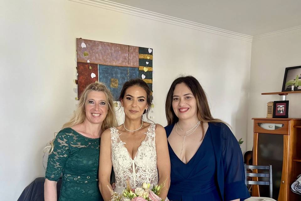 Damas e  noiva