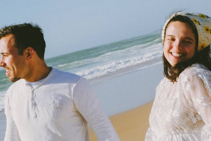 J&R, Pregnancy shoot