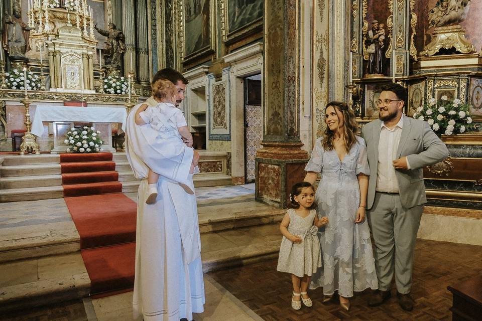 E, Baptism