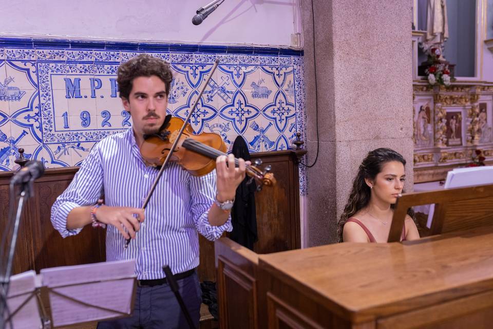 órgão + violino