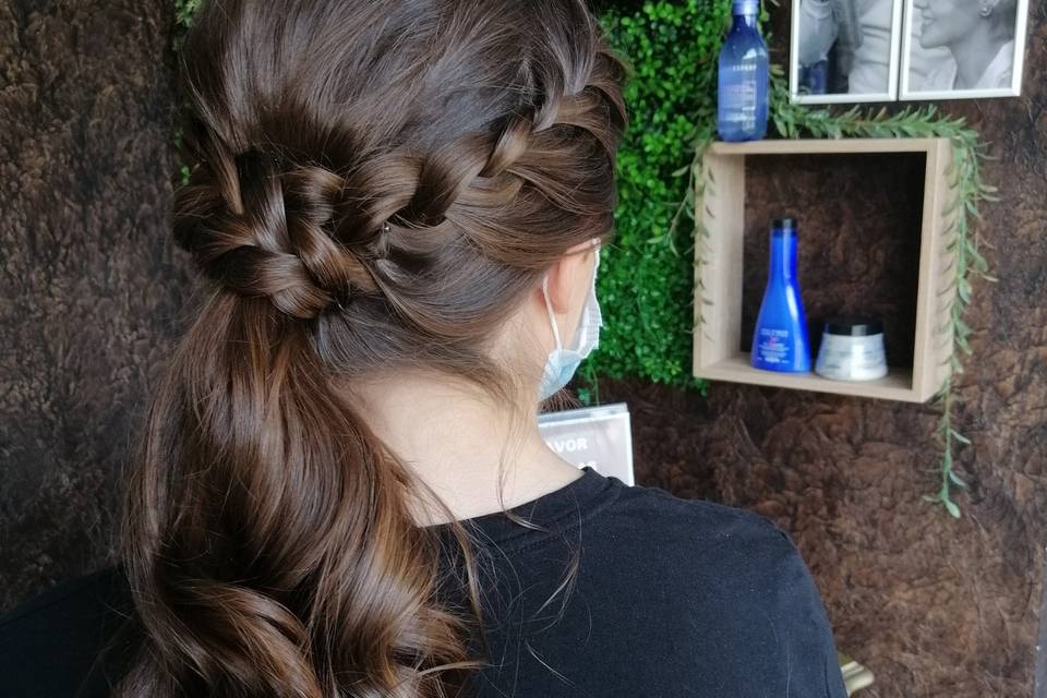 Braided hair