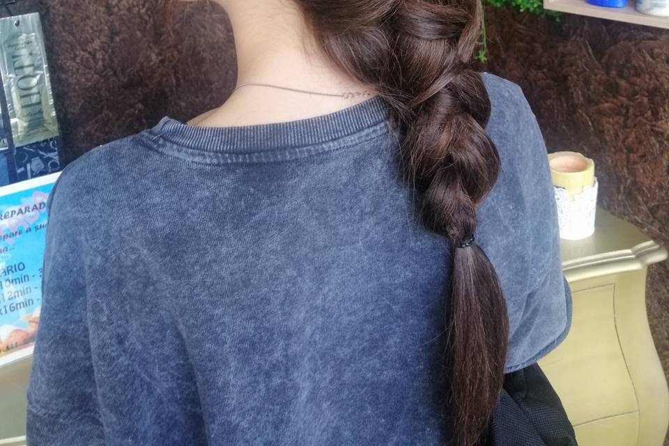 Braided hair