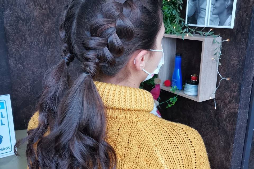 Braided hair