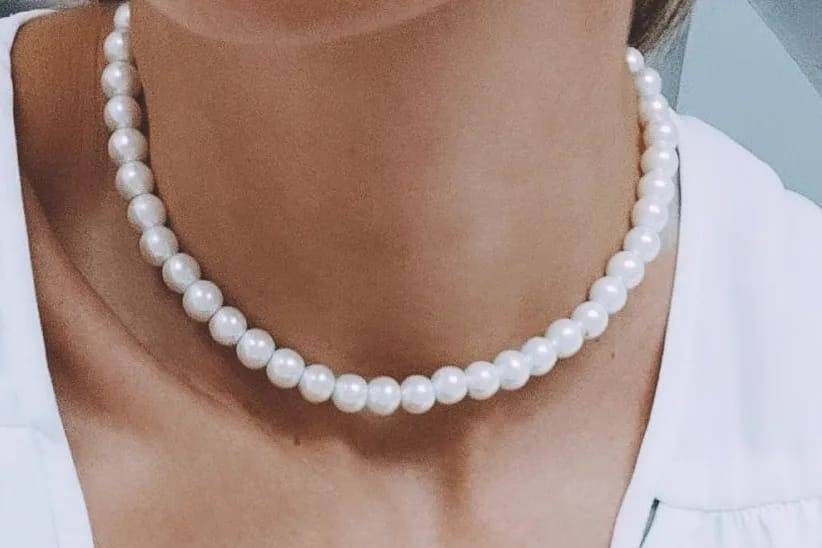 Chocker pérolas