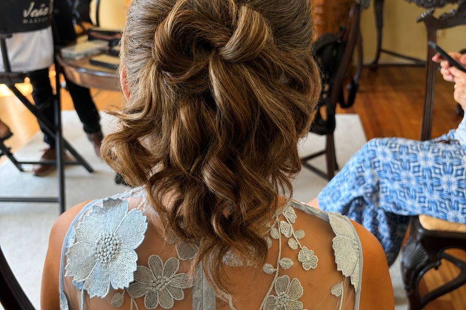 Penteado mãe da noiva