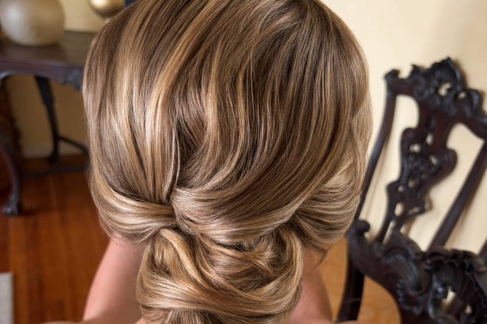 Penteado irmã da noiva
