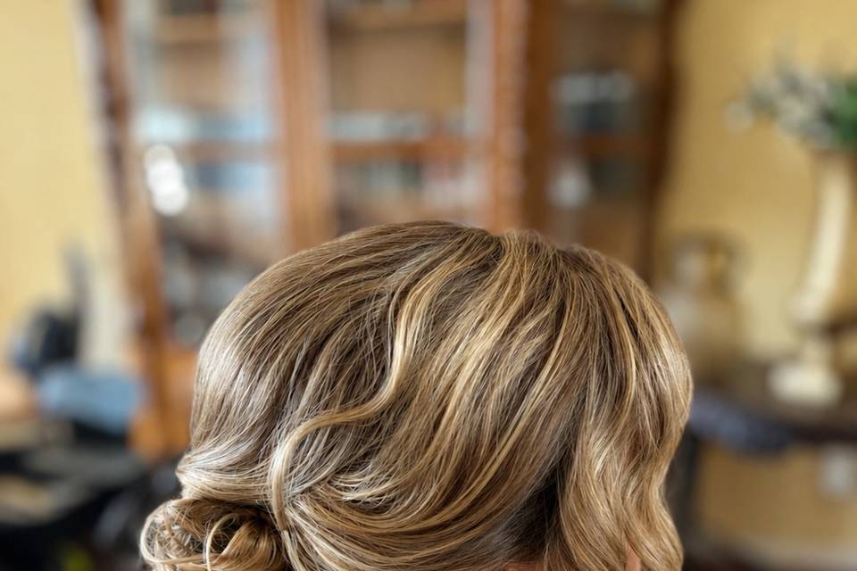 Penteado irmã da noiva