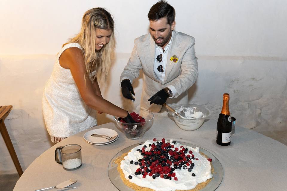 The cake