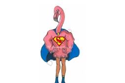 Super Flamingo Animações logotipo