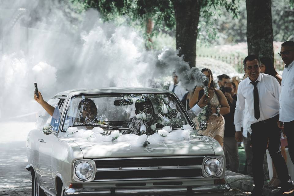Chegada em estilo