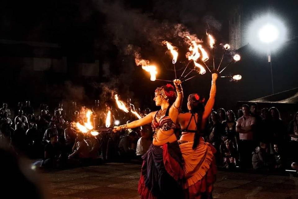 Dança com Fogo