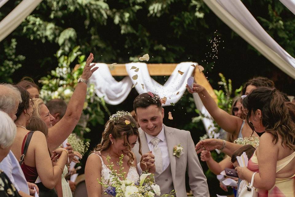 Just married