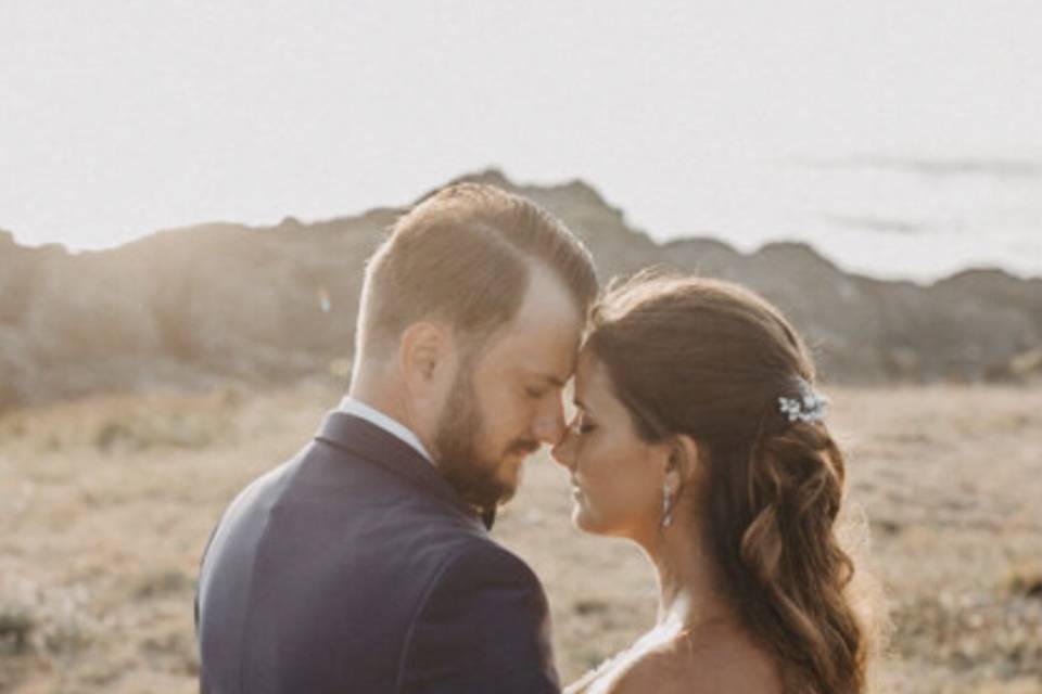 Penteado sessão pós casamento