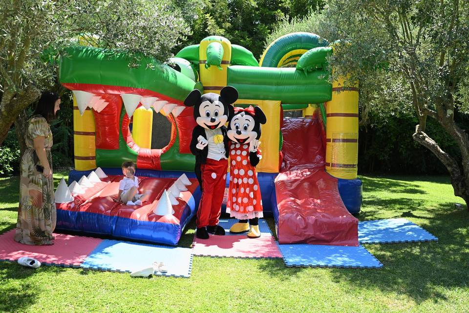 Mickey / Minnie / Insuflável