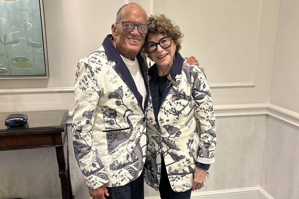 Para os padrinhos e madrinhas