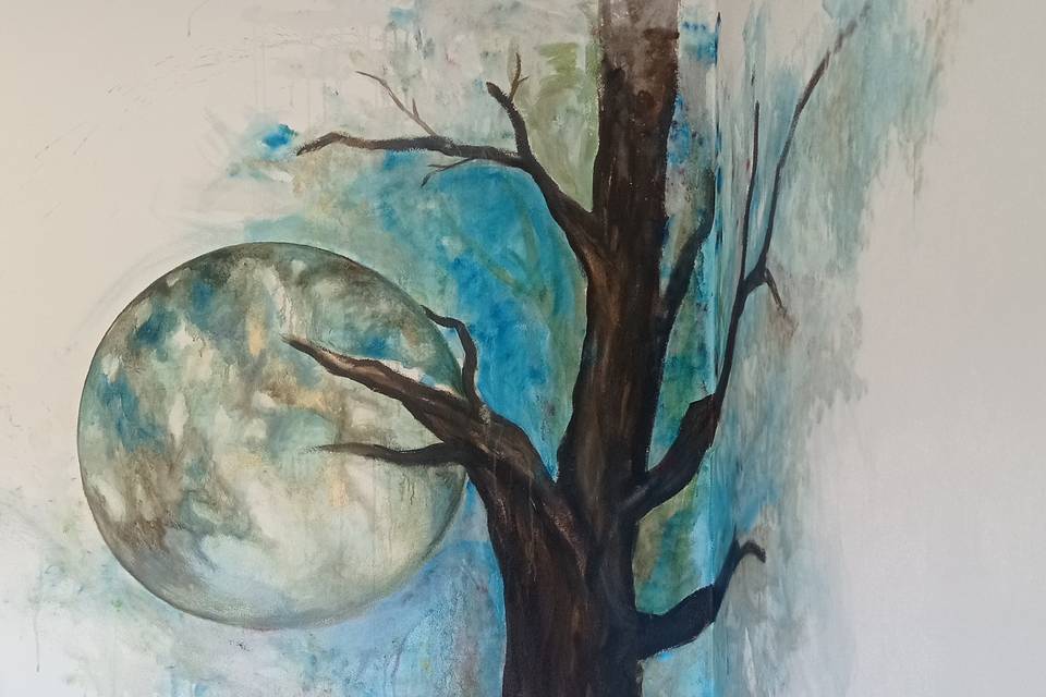 Pintura mural interior