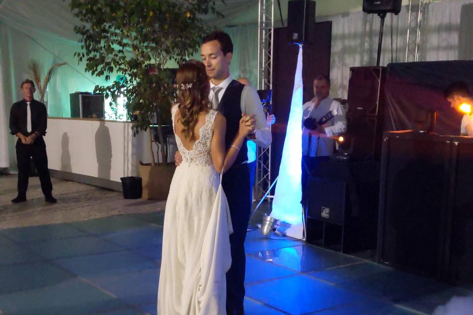 Dança abertura pista