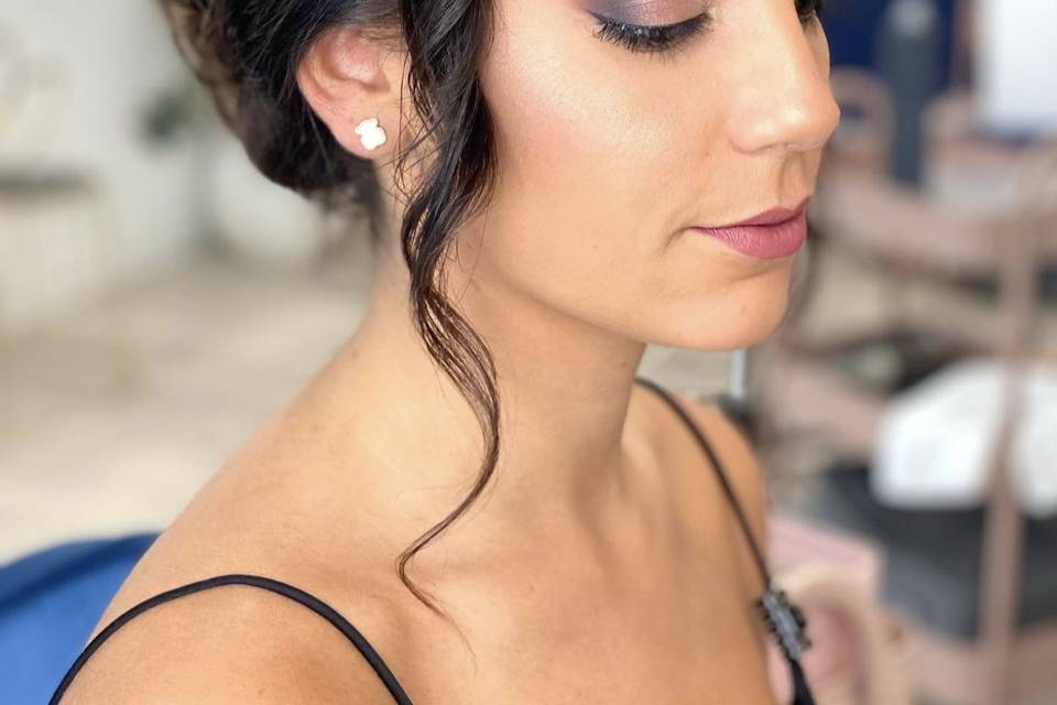 Bridesmaid hair&makeup