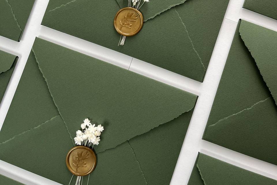 Envelopes texturados