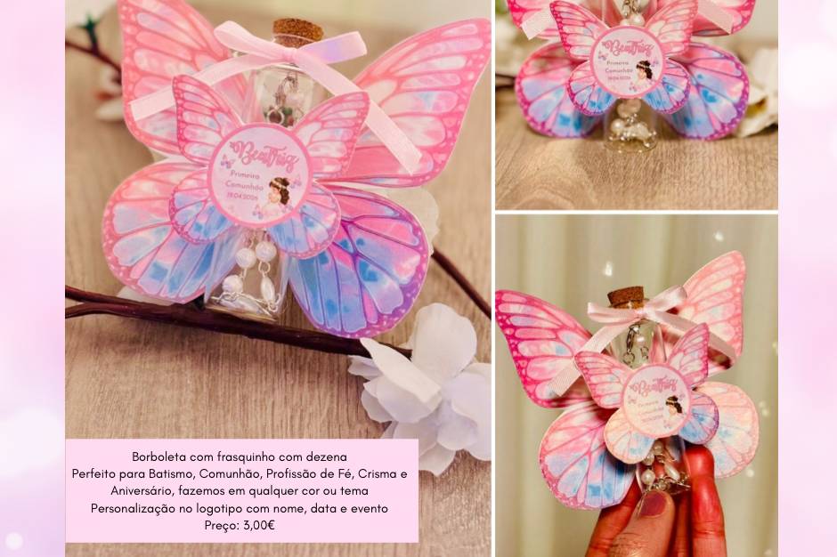 Borboleta com Dezena