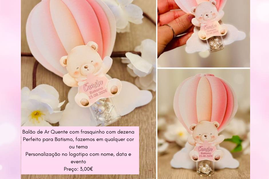 Balão de Ar Quente com dezena