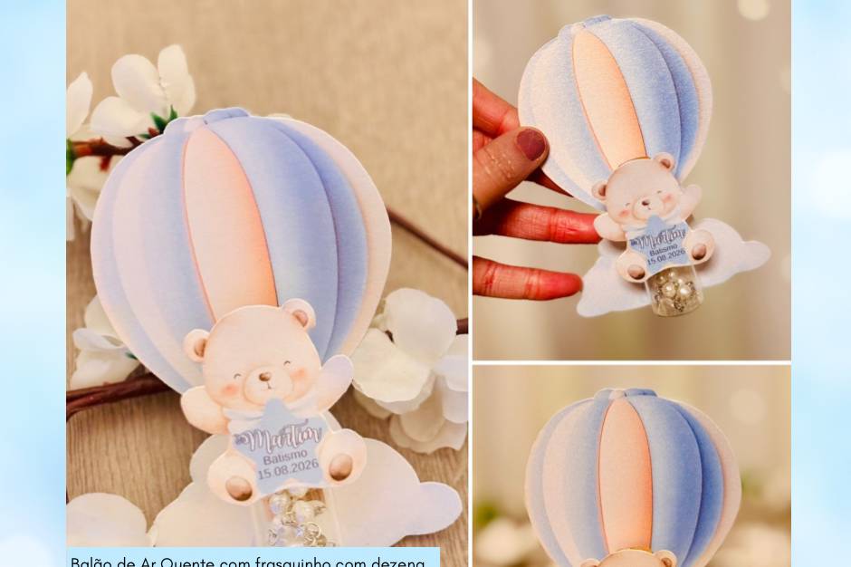 Balão de Ar Quente com dezena