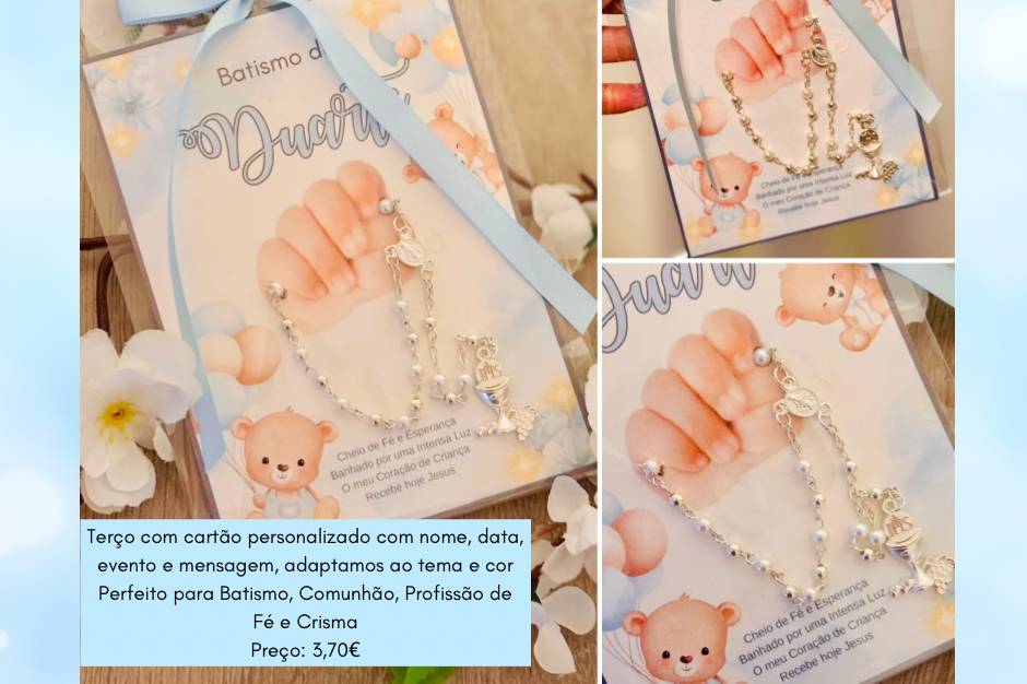 Mãozinha com terço