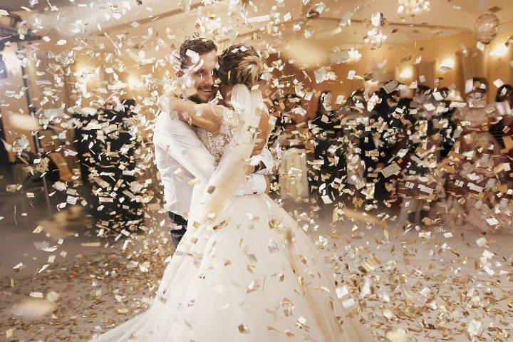 Confetti e felicidade!